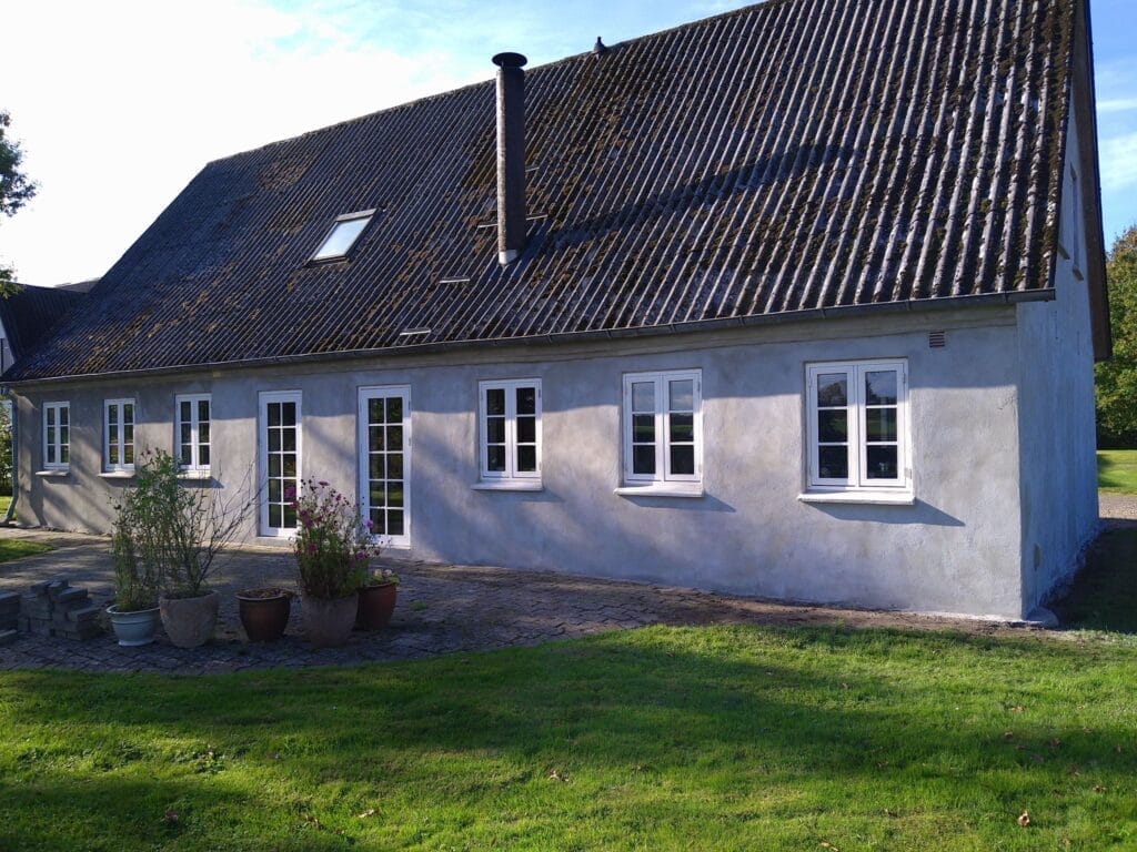 Armeringspudsning i Rødding