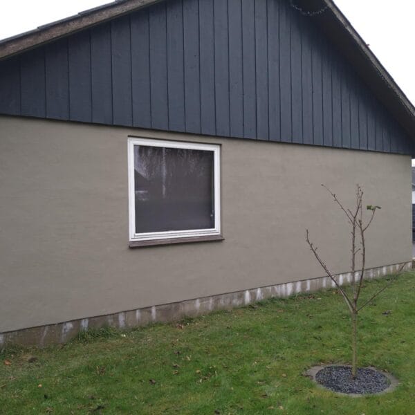 Facaderenovering i Vedsted