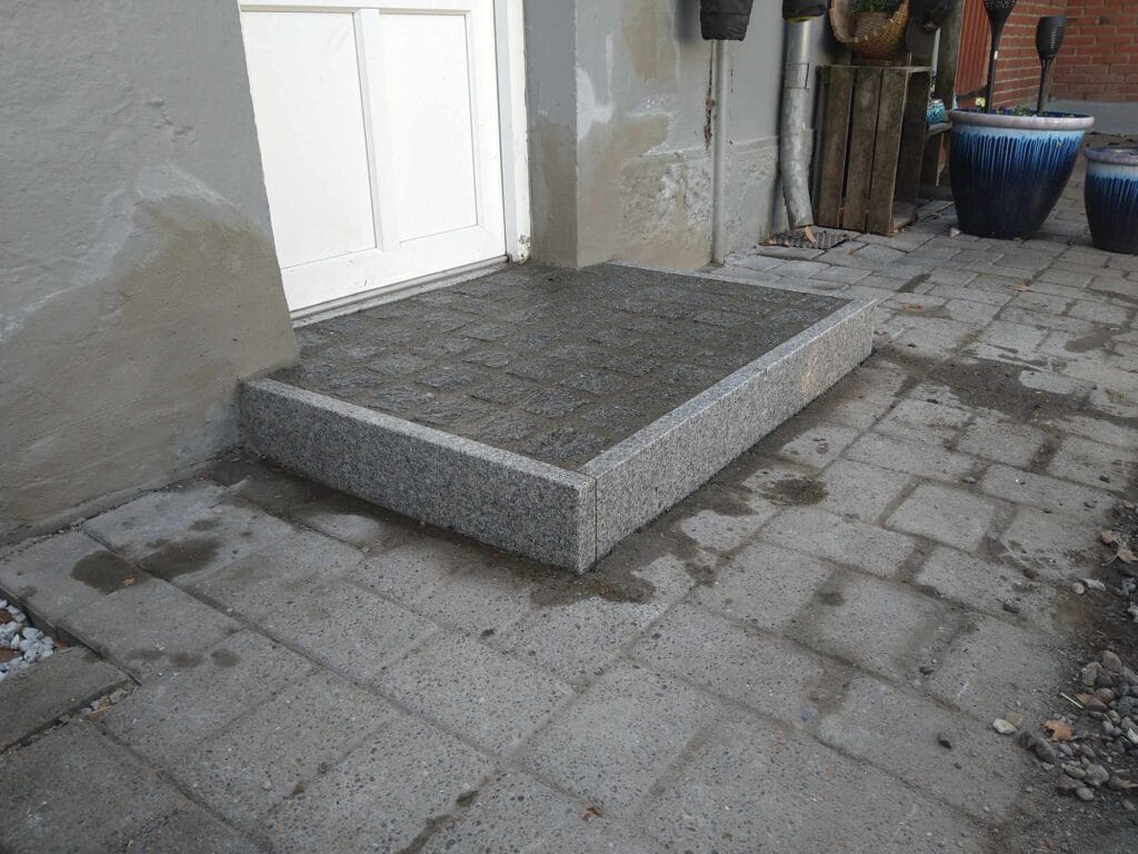 Trappe i granit