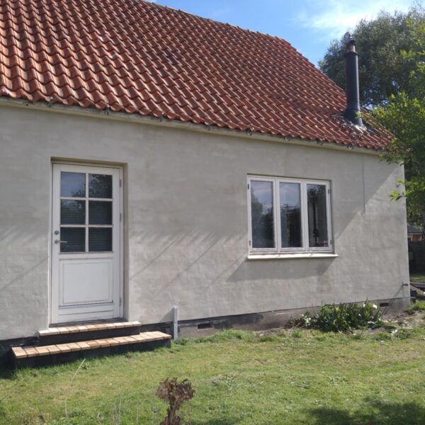 Facaderenovering i Høm ved Ribe